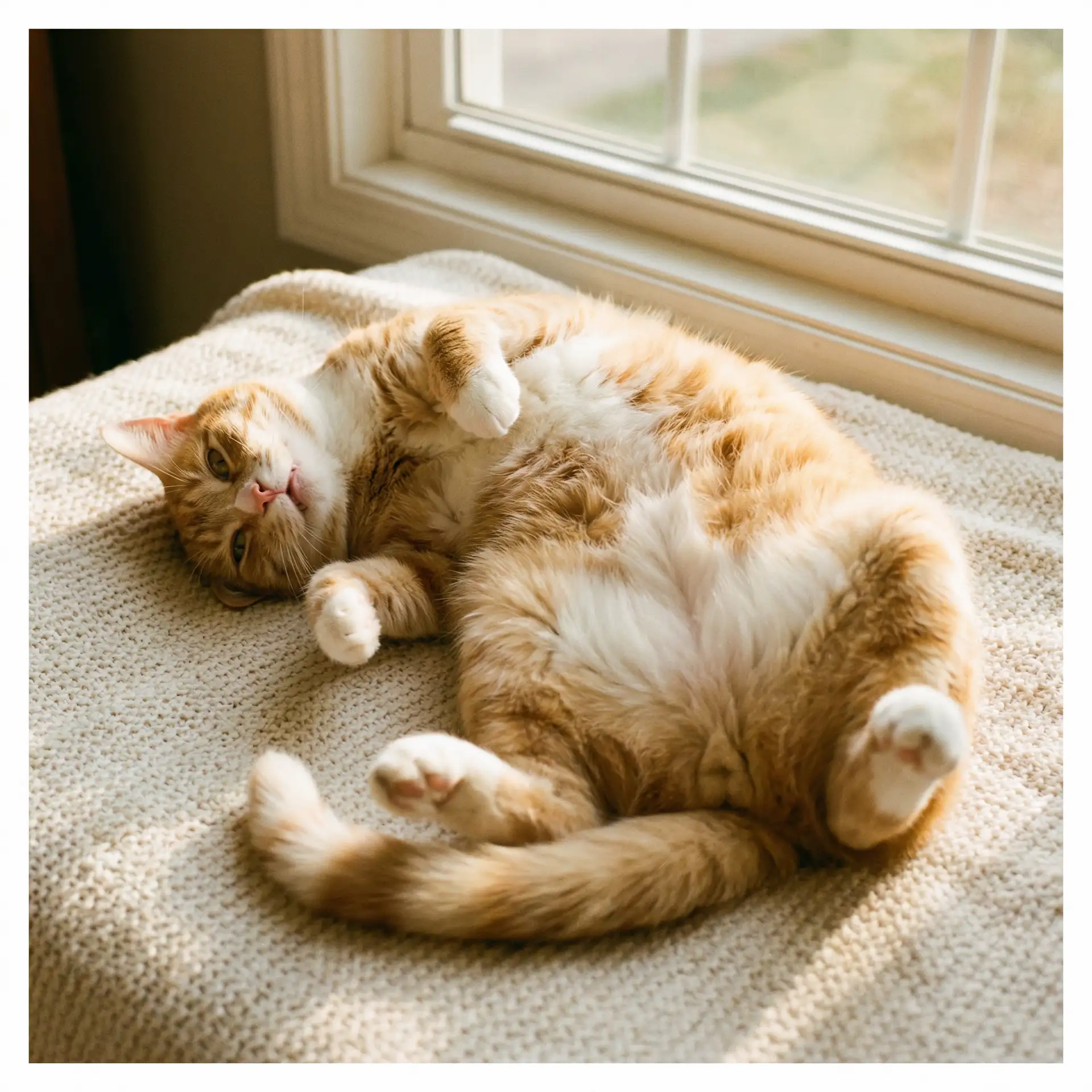 猫咪仰躺露出肚皮 - 一本之道高清在线观看一区